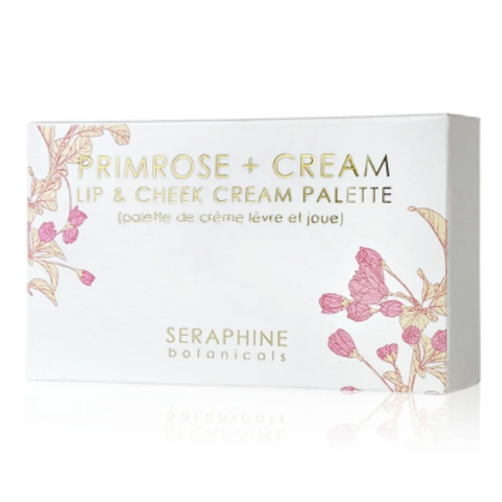 SERAPHINE BOTANICALS Primrose + Cream - Lip & Cheek Cream Palette - Picture 3 of 4